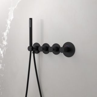 Душевой комплект Timo Saona SX-2350/03SM чёрный